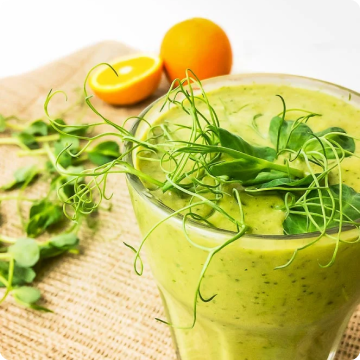Spring Green with Pea Shoots